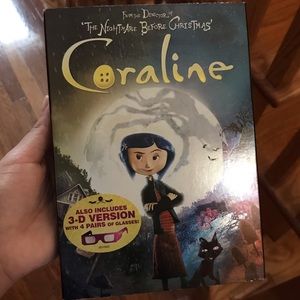 Coralline movie DVD 📀 includes four 3-D glasses